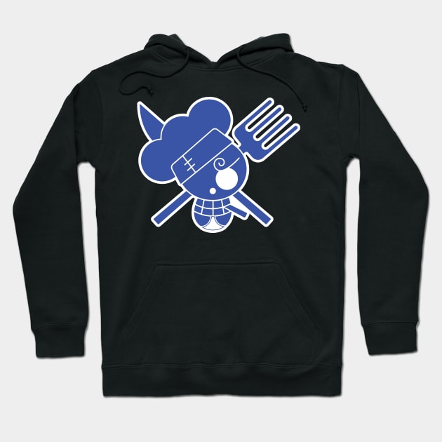 Sanji Jolly Roger 1 Hoodie by onepiecechibiproject